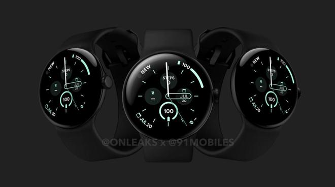 3 外观渲染图曝光：圆形表盘 + 旋转表冠MG电子推荐谷歌 Pixel Watch(图2)